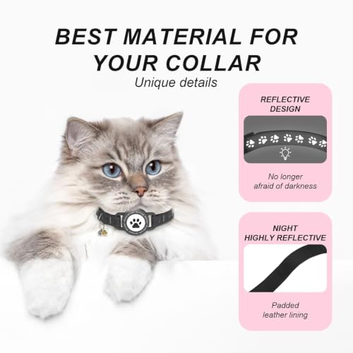 GPS Cat Tracker Collar (iOS & Android), No Monthly Fee GPS
