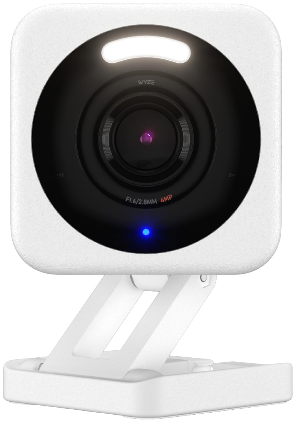 Wyze Cam v4, 2K HD Wi-Fi Smart Home Security Camera, Indoor/Outdoor Use, Pet/Baby Monitor, Motion Activated Spotlight/Siren, Enhanced Color Night Vision, 2-Way Audio, Local/Cloud Storage, Wired