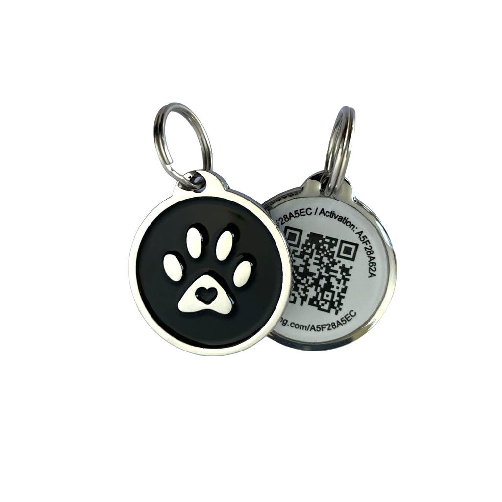 Pet Dwelling Easy Scan QR Code Pet ID Tag for Dogs & Cats