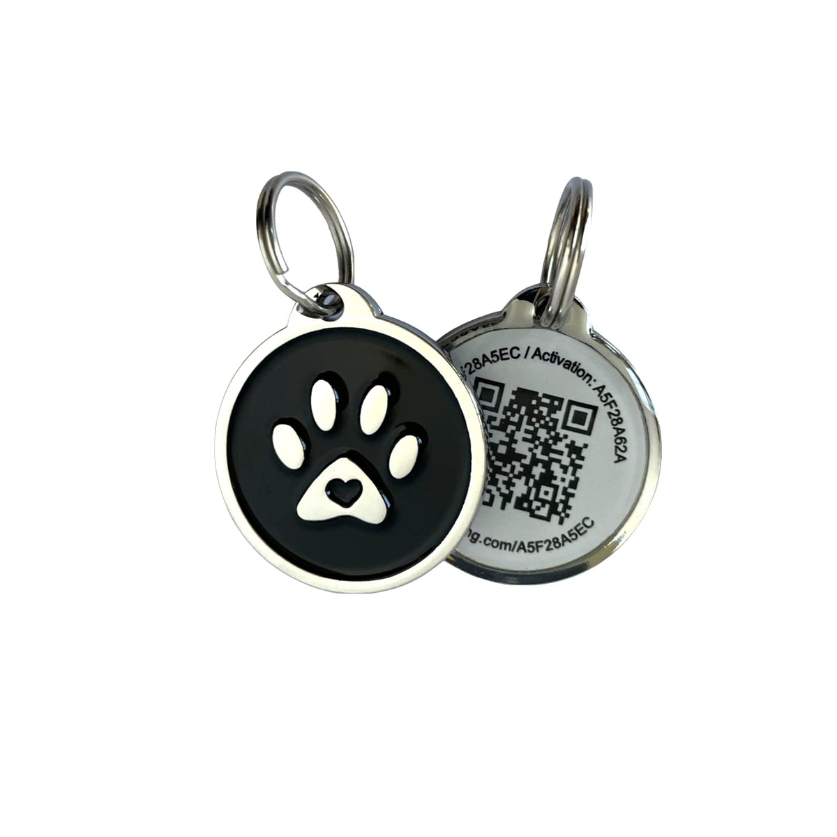 Pet Dwelling Easy Scan QR Code Pet ID Tag for Dogs & Cats