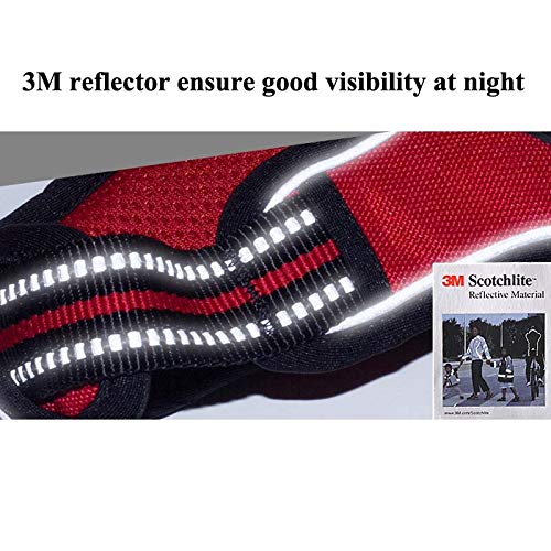 Reflective Nylon Dog Harness with Adjustable Safety Lead