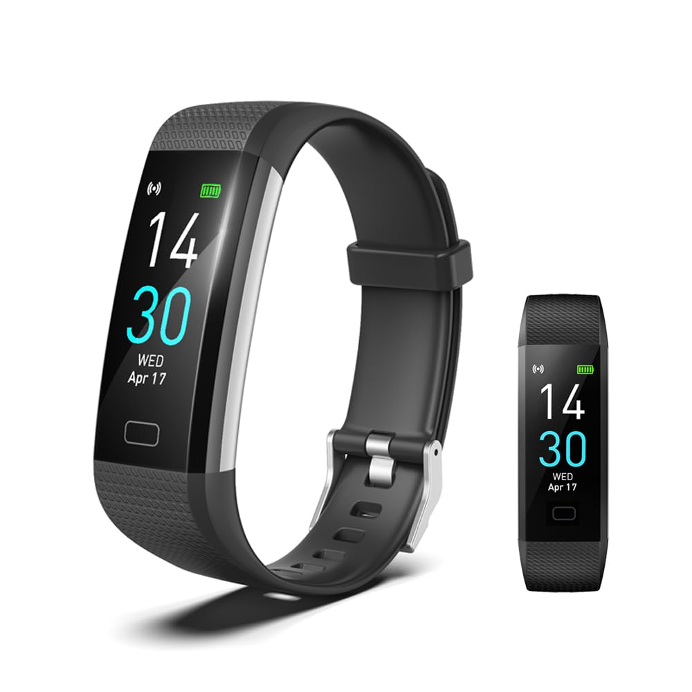 BrilliantHouse Fitness Tracker with Heart Rate Monitor/Step Counter/Calories, Activity Tracker Smart Watch Sleep Monitor IP68 Health Tracker Pedometer for Man Women