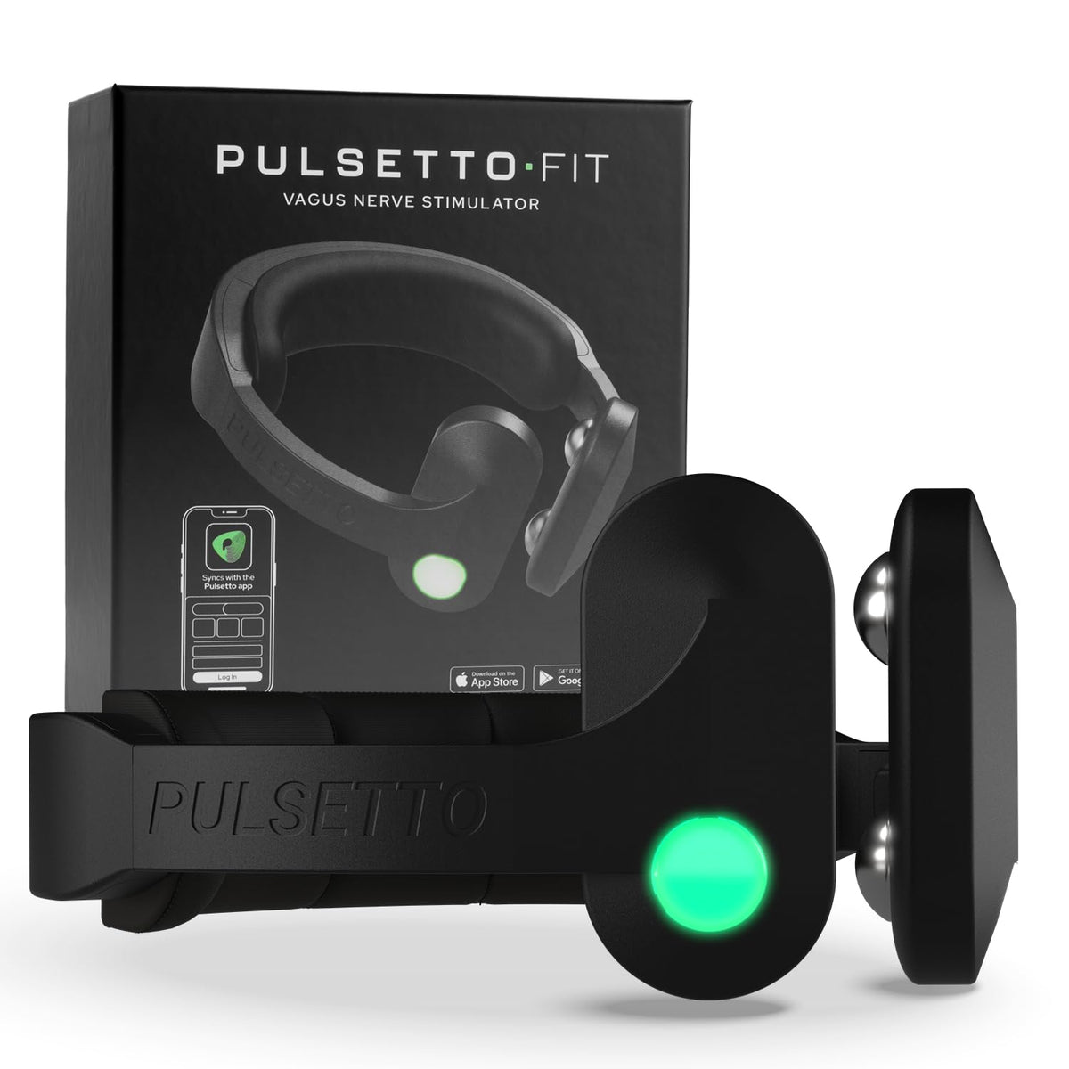 Pulsetto FIT (V2) Wellness Wearable – Relaxation, Sleep & Daily Wellness Support Device