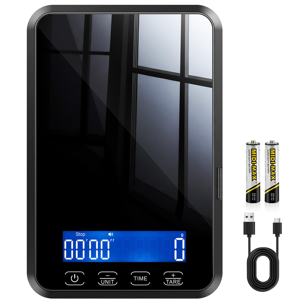 Kitchen Scale, 33 lb Food Scale for Baking & Cooking