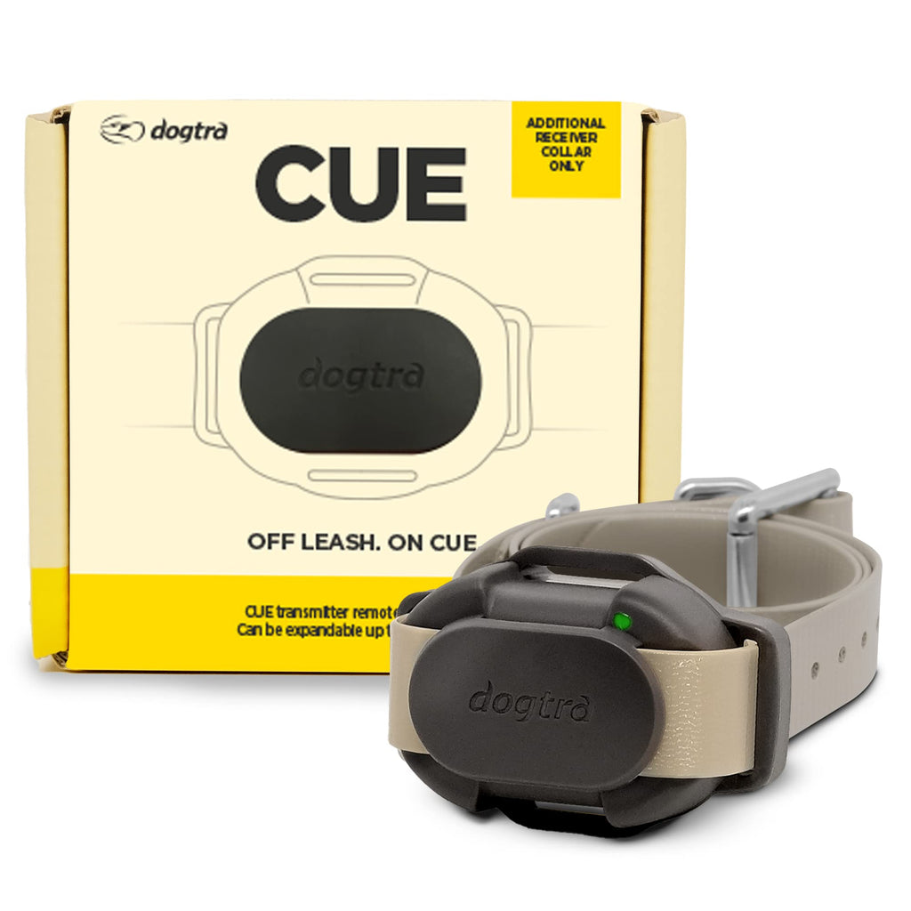 Dogtra CUE Easy Safe e-Collar with Vibration Customizable Waterproof Rechargeable ecollar Remote Training Collar