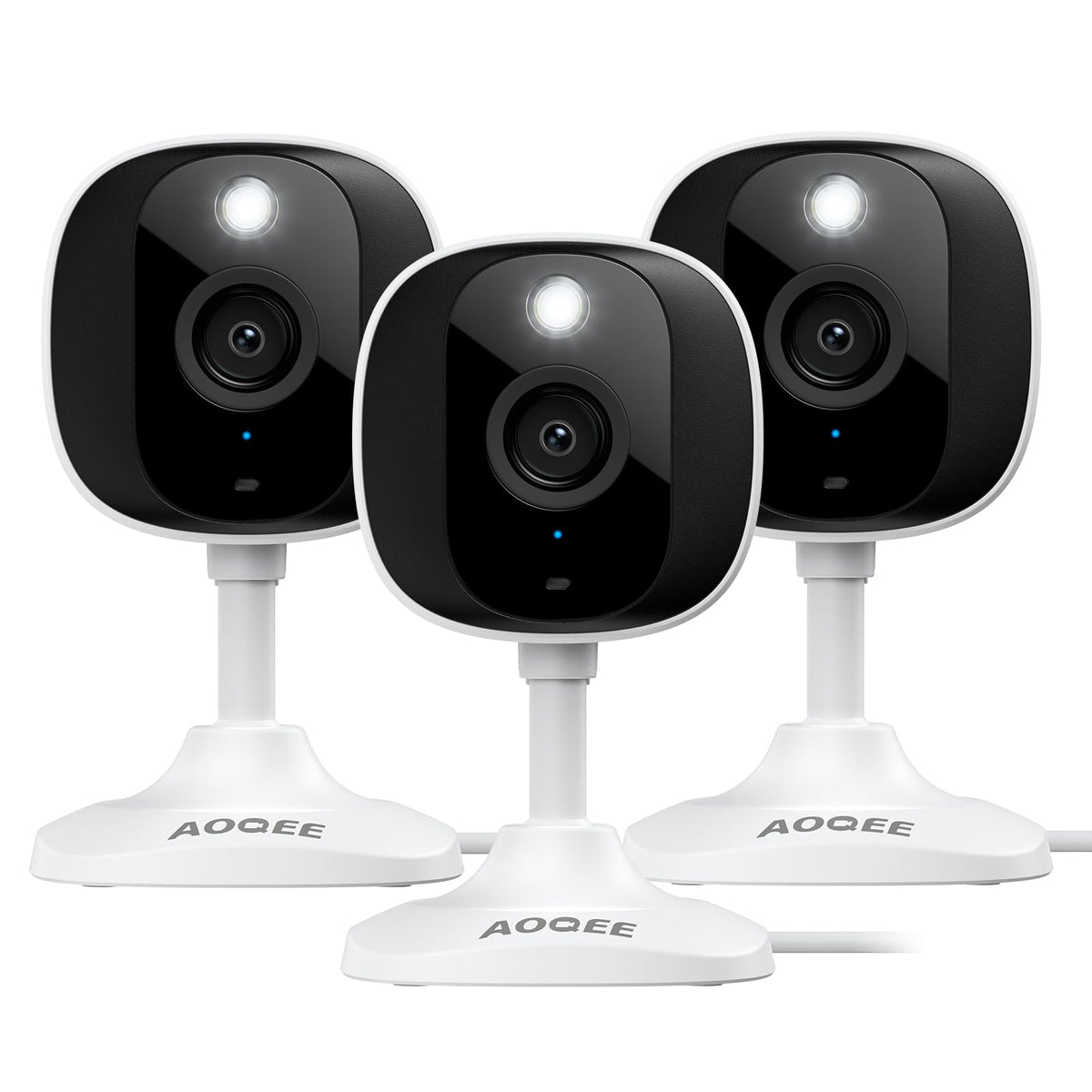 AOQEE 2K Cameras for Home Security, Indoor/Outdoor, Full Color, C1
