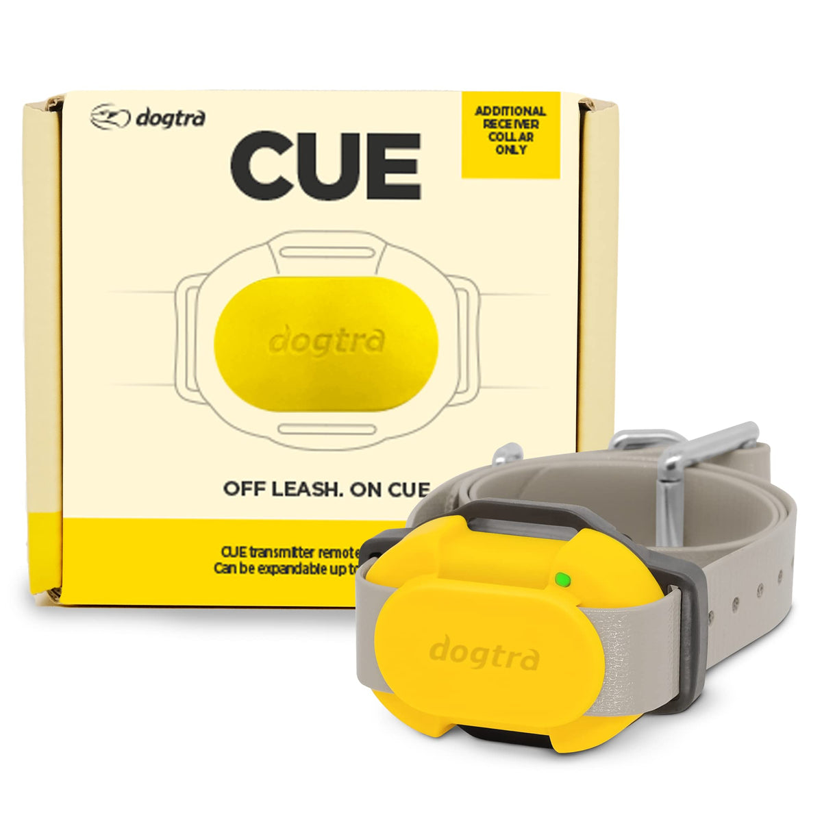 Dogtra CUE Easy Safe e-Collar with Vibration Customizable Waterproof Rechargeable ecollar Remote Training Collar
