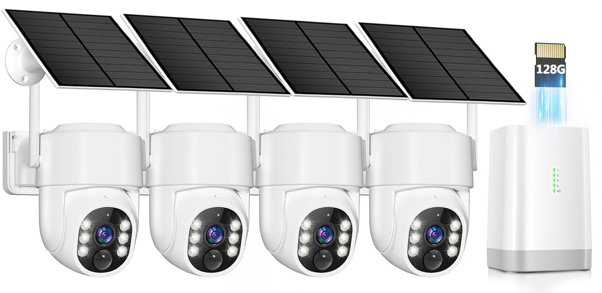 Vivideye Solar Outdoor Camera System