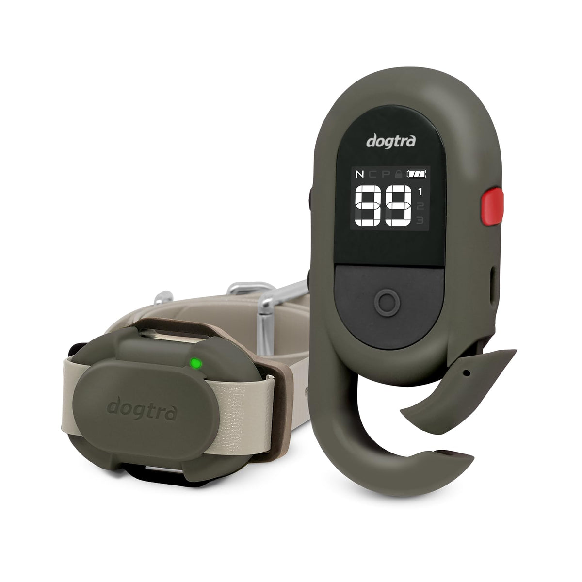 Dogtra CUE Easy Safe e-Collar with Vibration Customizable Waterproof Rechargeable ecollar Remote Training Collar