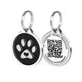 Pet Dwelling Easy Scan QR Code Pet ID Tag for Dogs & Cats