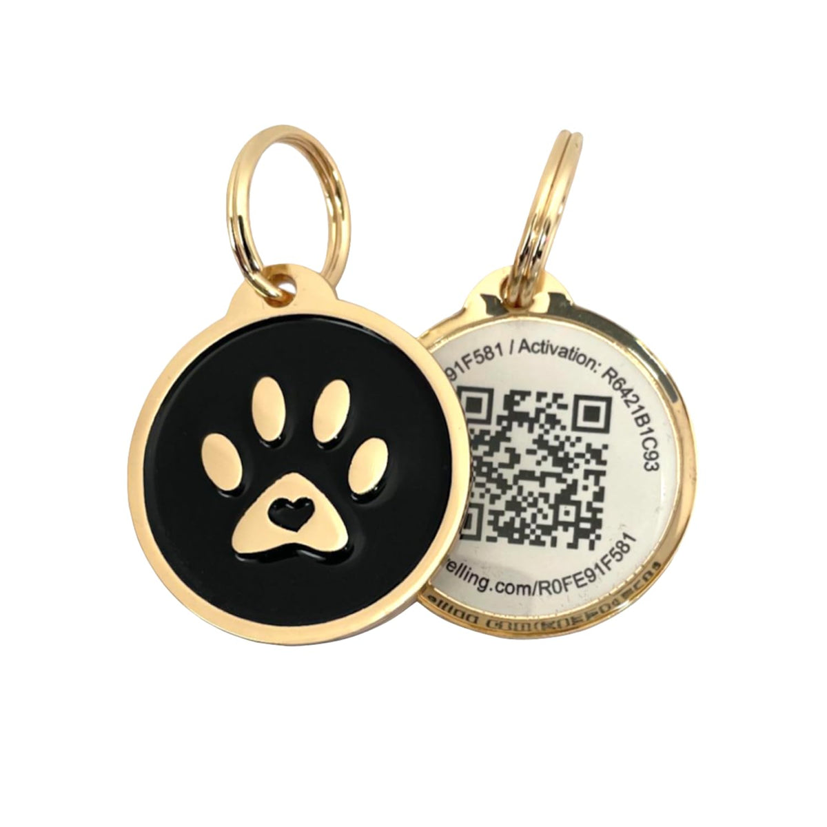Pet Dwelling Easy Scan QR Code Pet ID Tag for Dogs & Cats