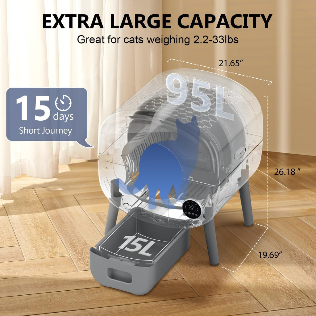 CUMRIGE CAT Litter Box