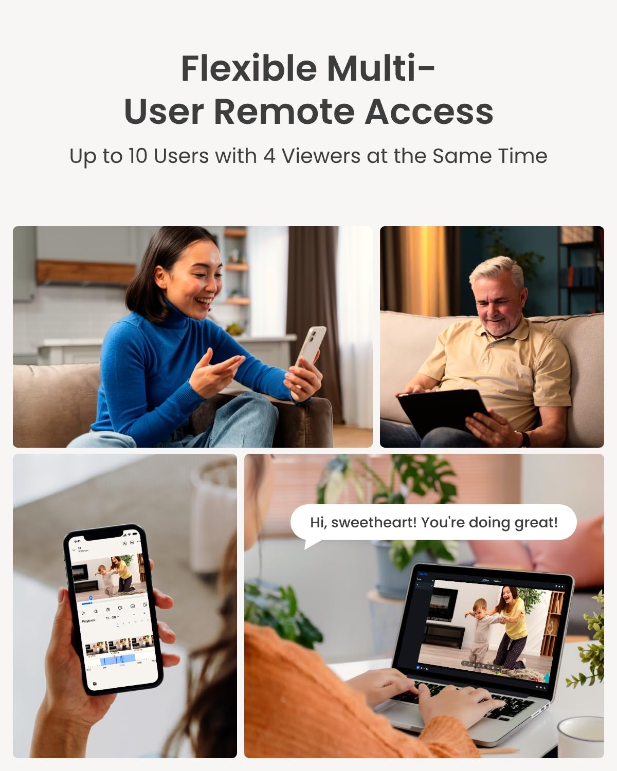 REOLINK E1 2K 360° Wi-Fi Pet Camera with Smart Detection