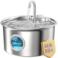 ATMZIQXR Stainless Steel Cat Water Fountain