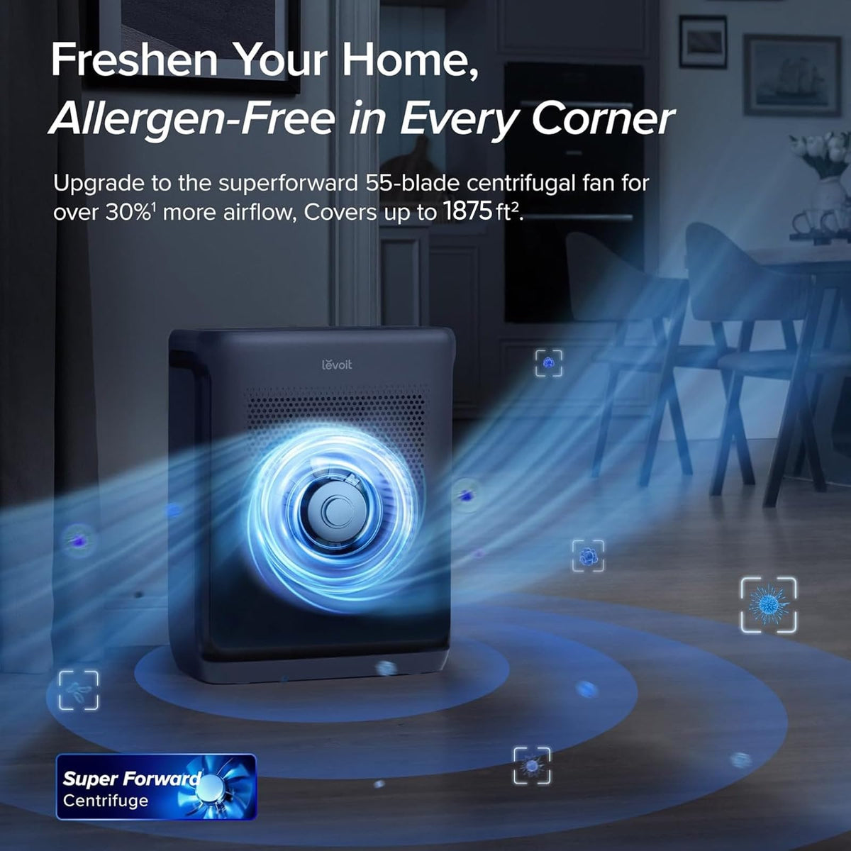 LEVOIT Home Air Filters for Cleaner Pet-Friendly Spaces