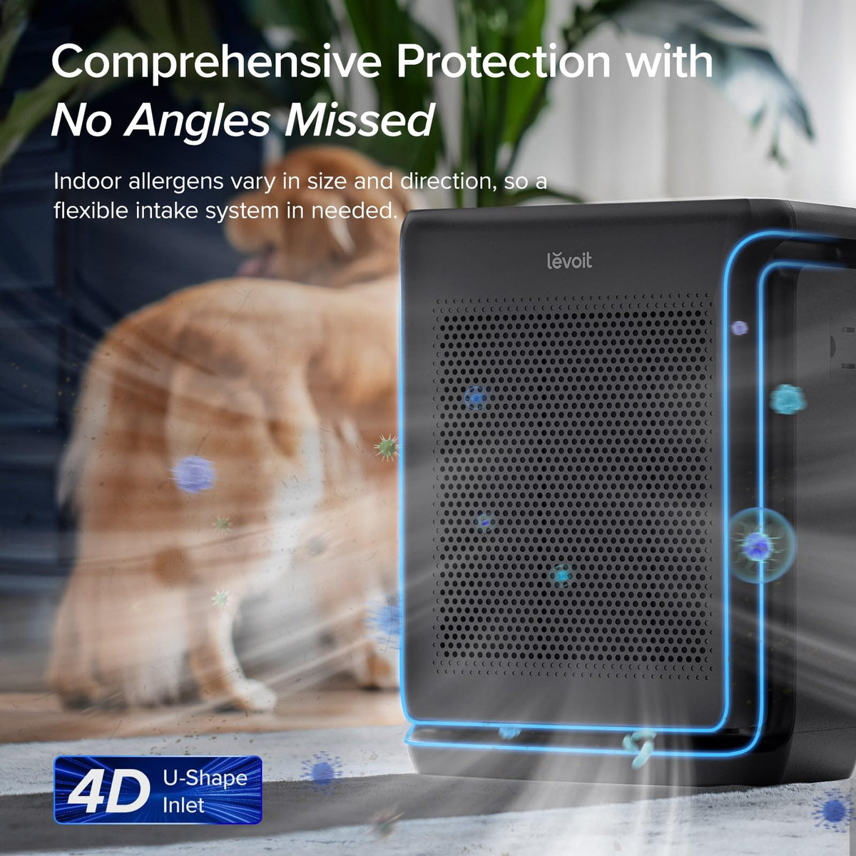 LEVOIT Home Air Filters for Cleaner Pet-Friendly Spaces
