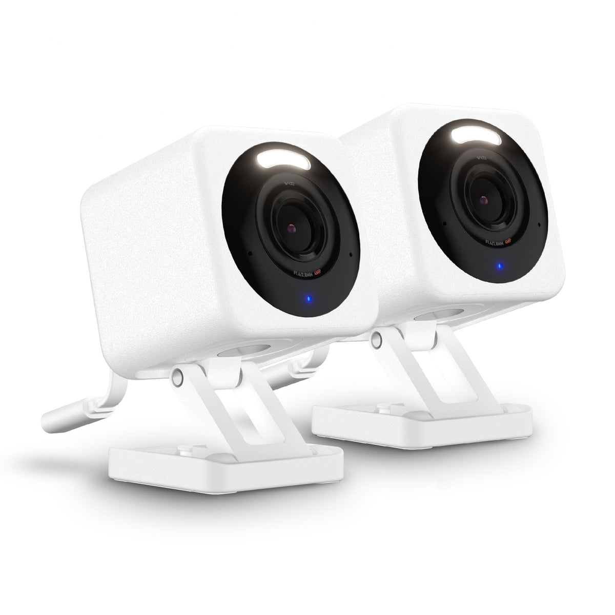 Wyze Cam v4, 2K HD Wi-Fi Smart Home Security Camera, Indoor/Outdoor Use, Pet/Baby Monitor, Motion Activated Spotlight/Siren, Enhanced Color Night Vision, 2-Way Audio, Local/Cloud Storage, Wired