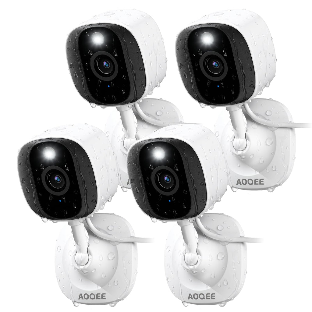 AOQEE 2K Cameras for Home Security, Indoor/Outdoor, Full Color, C1