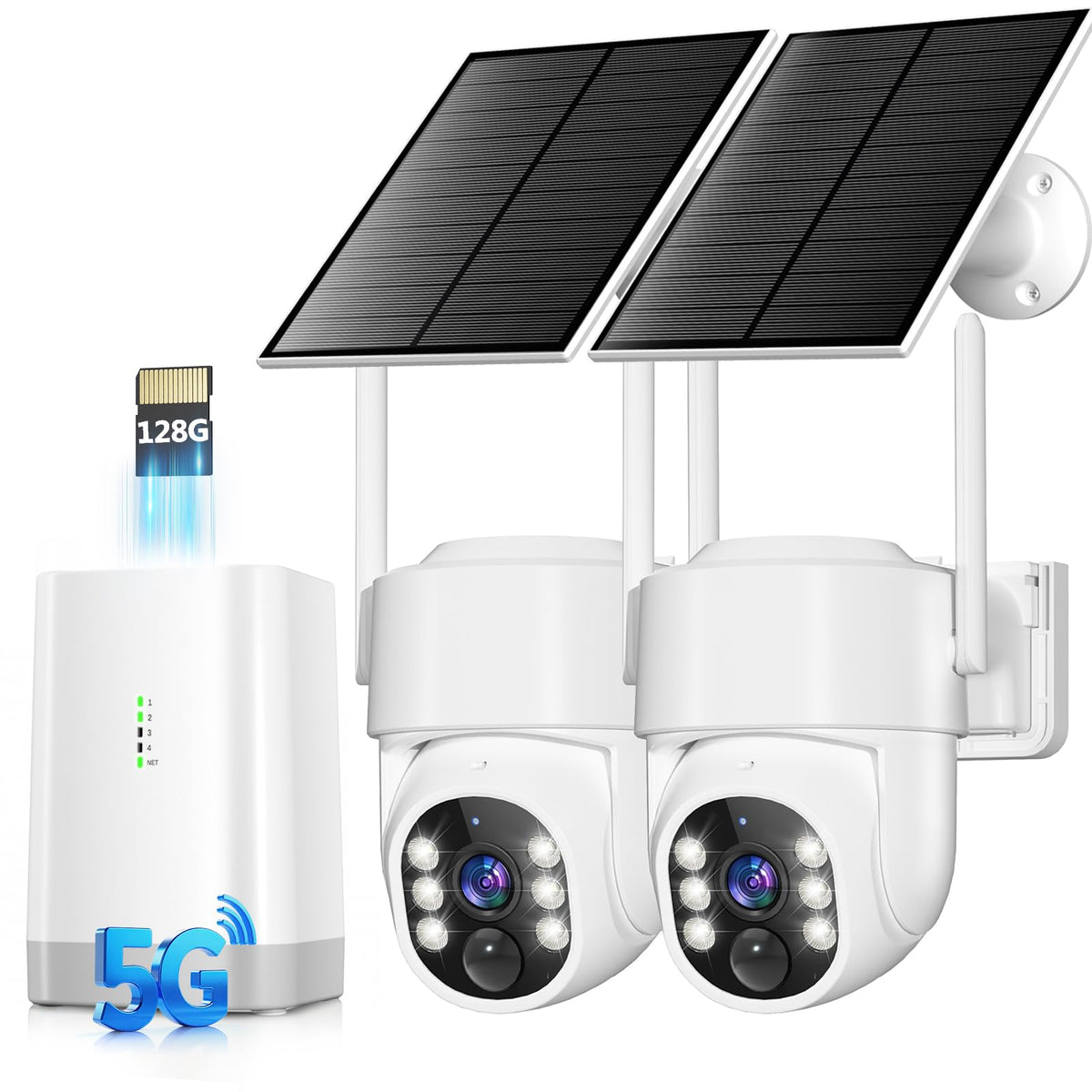 Vivideye Solar Outdoor Camera System