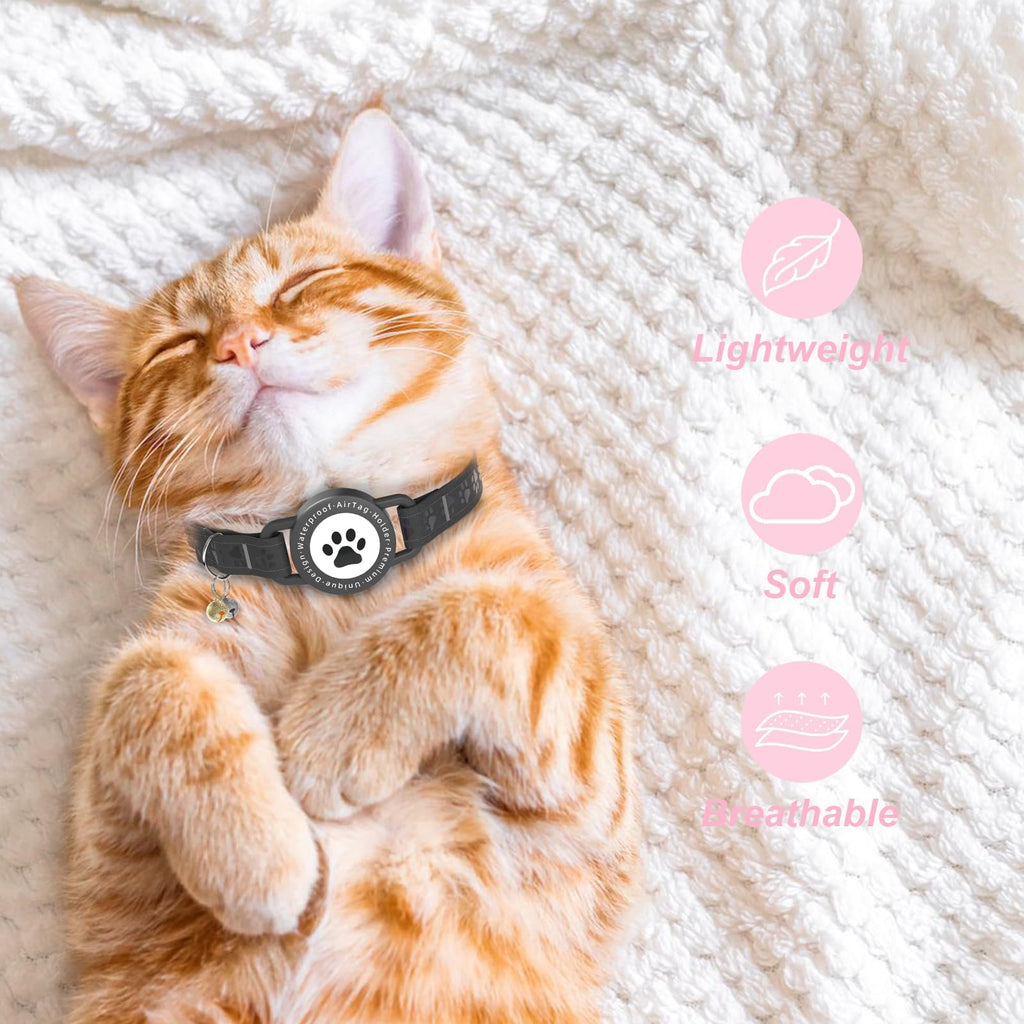 GPS Cat Tracker Collar (iOS & Android), No Monthly Fee GPS