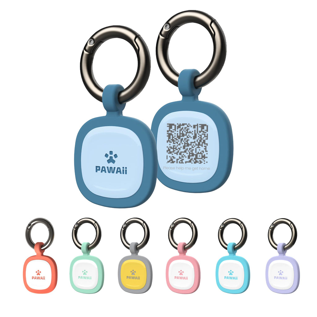 Pawaii Silicone Dog ID Tag & No-Pull Harness Set