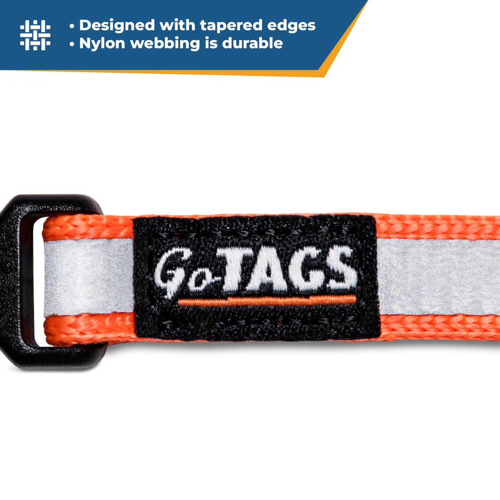 GoTags Personalized Reflective Engraved Cat Collar