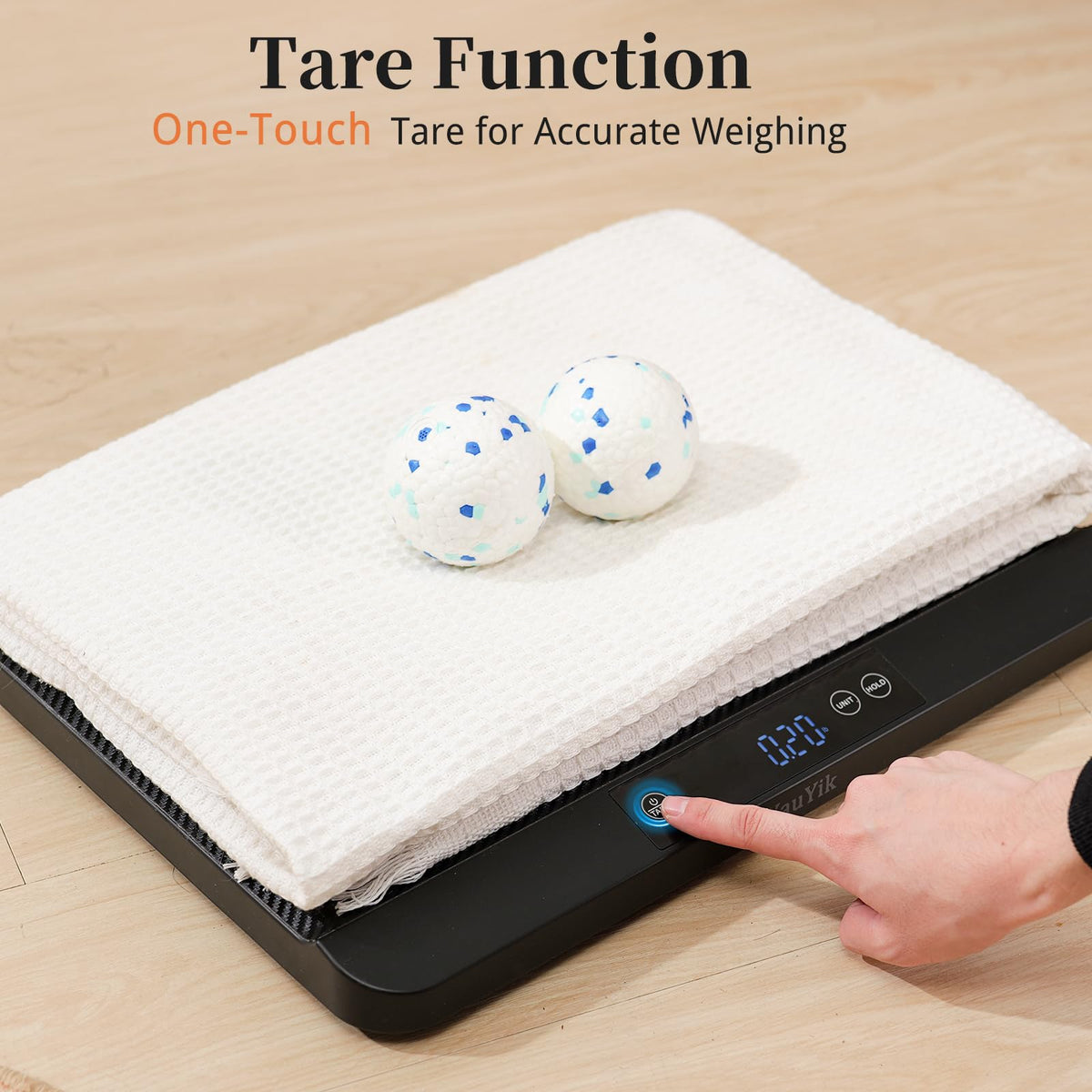 YauYik Digital Pet Scale, Baby Scale with Non-Slip Mat, Up to 88lb