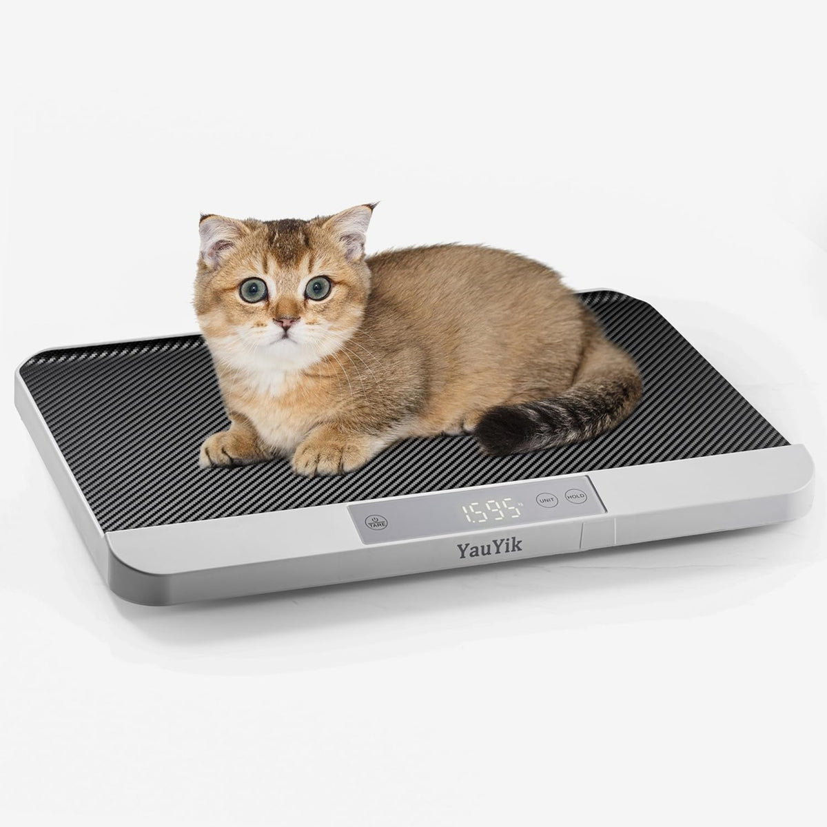 YauYik Digital Pet Scale, Baby Scale with Non-Slip Mat, Up to 88lb