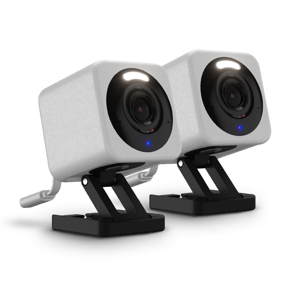 Wyze Cam v4, 2K HD Wi-Fi Smart Home Security Camera, Indoor/Outdoor Use, Pet/Baby Monitor, Motion Activated Spotlight/Siren, Enhanced Color Night Vision, 2-Way Audio, Local/Cloud Storage, Wired