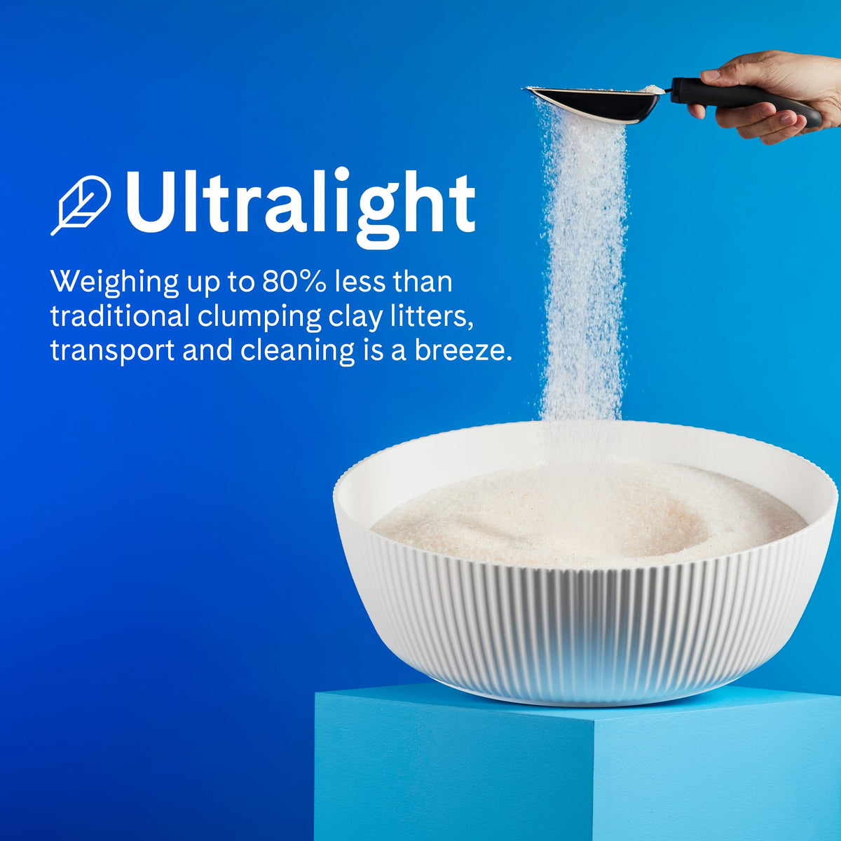 PrettyLitter Health Monitoring Cat Litter | Non Clumping, Low Tracking, Color Changing Silica Gel Crystals, Odor Control