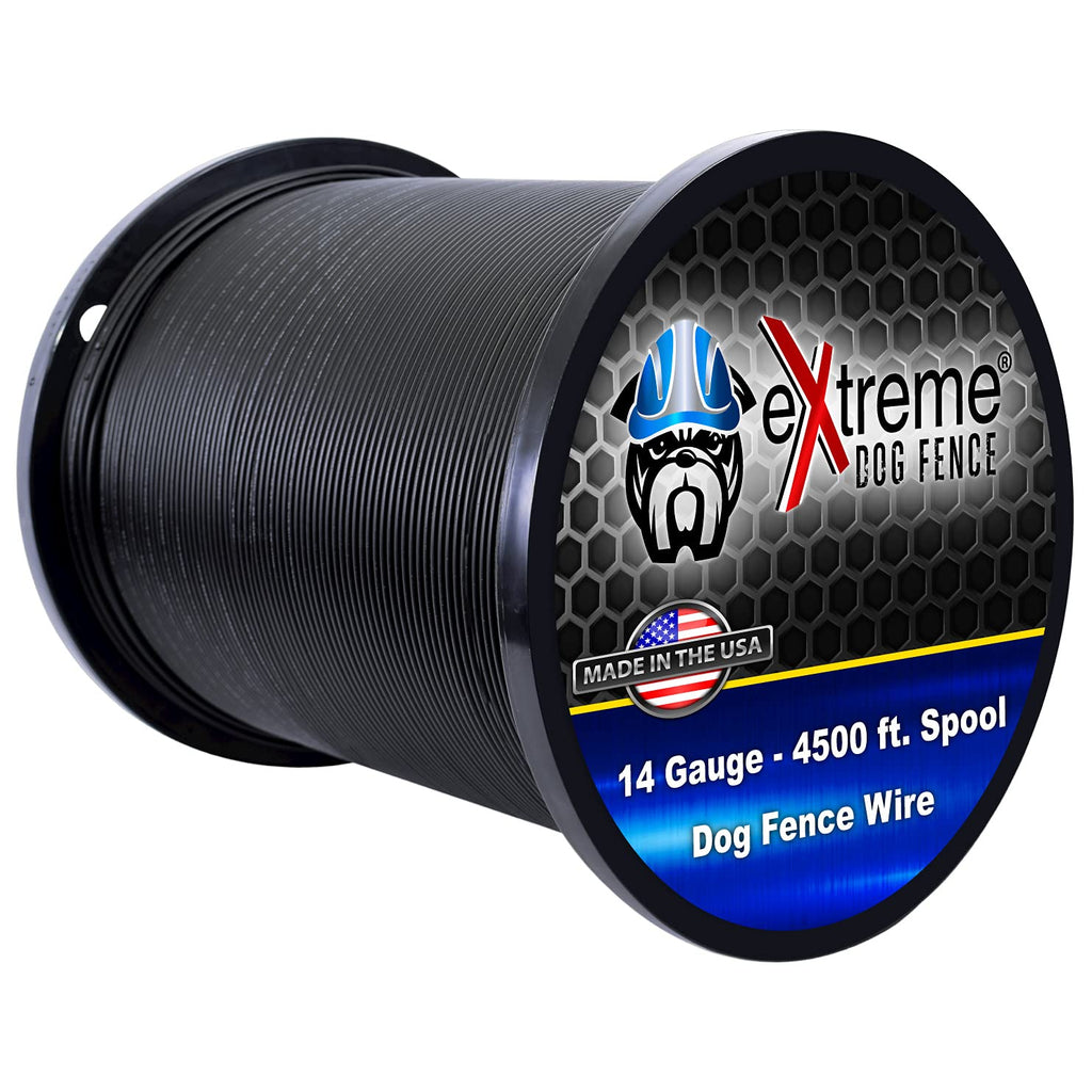 Extreme Dog Fence Wire 14 Gauge 4500 Ft - Heavy Duty Pure Electric Dog Fence Boundary Wire - Compatible with All In-Ground Pet Fence Systems