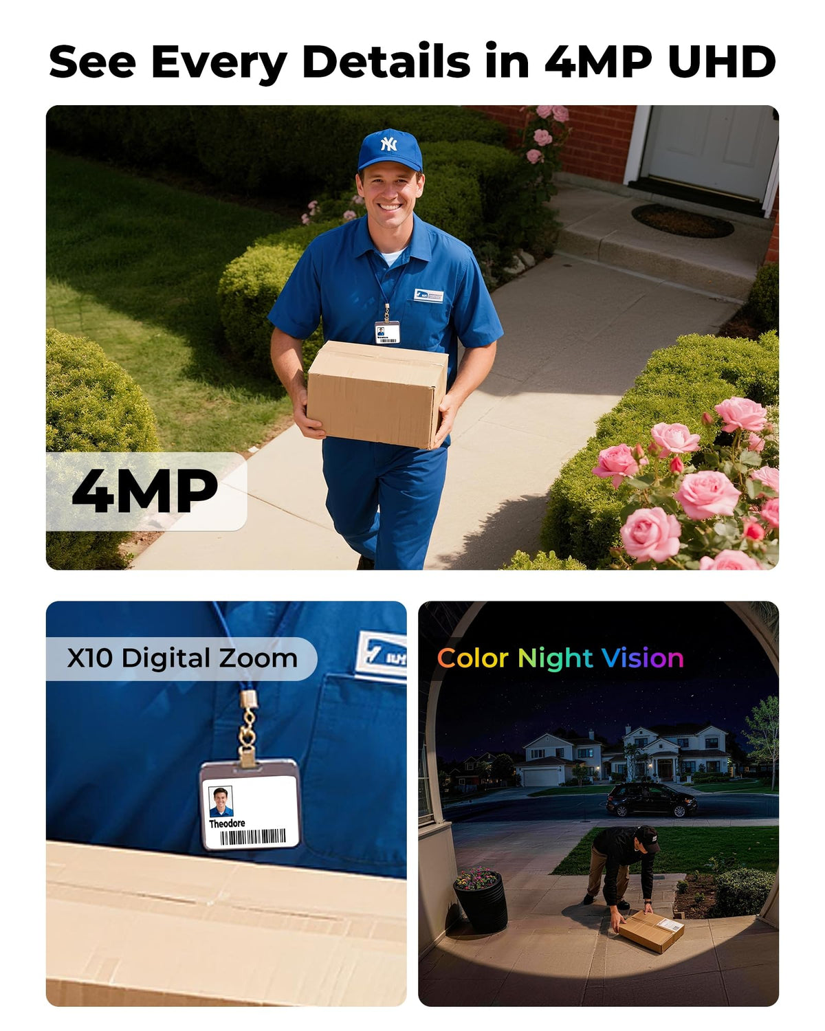 Vivideye Solar Outdoor Camera System