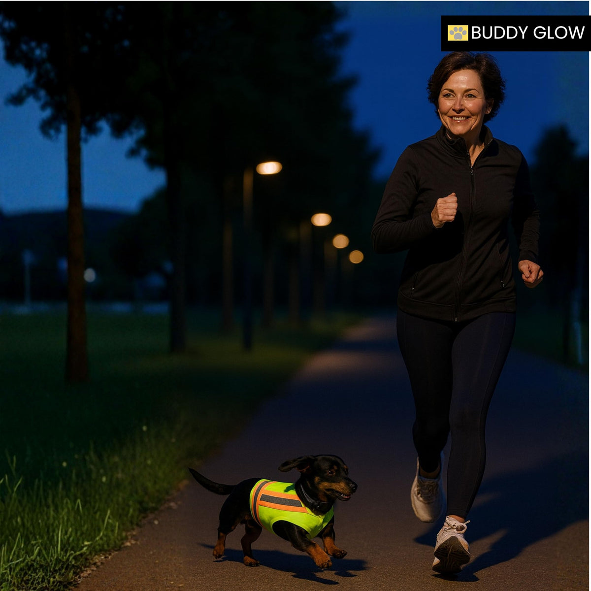High-Visibility Reflective Dog Safety Vest for Outdoors