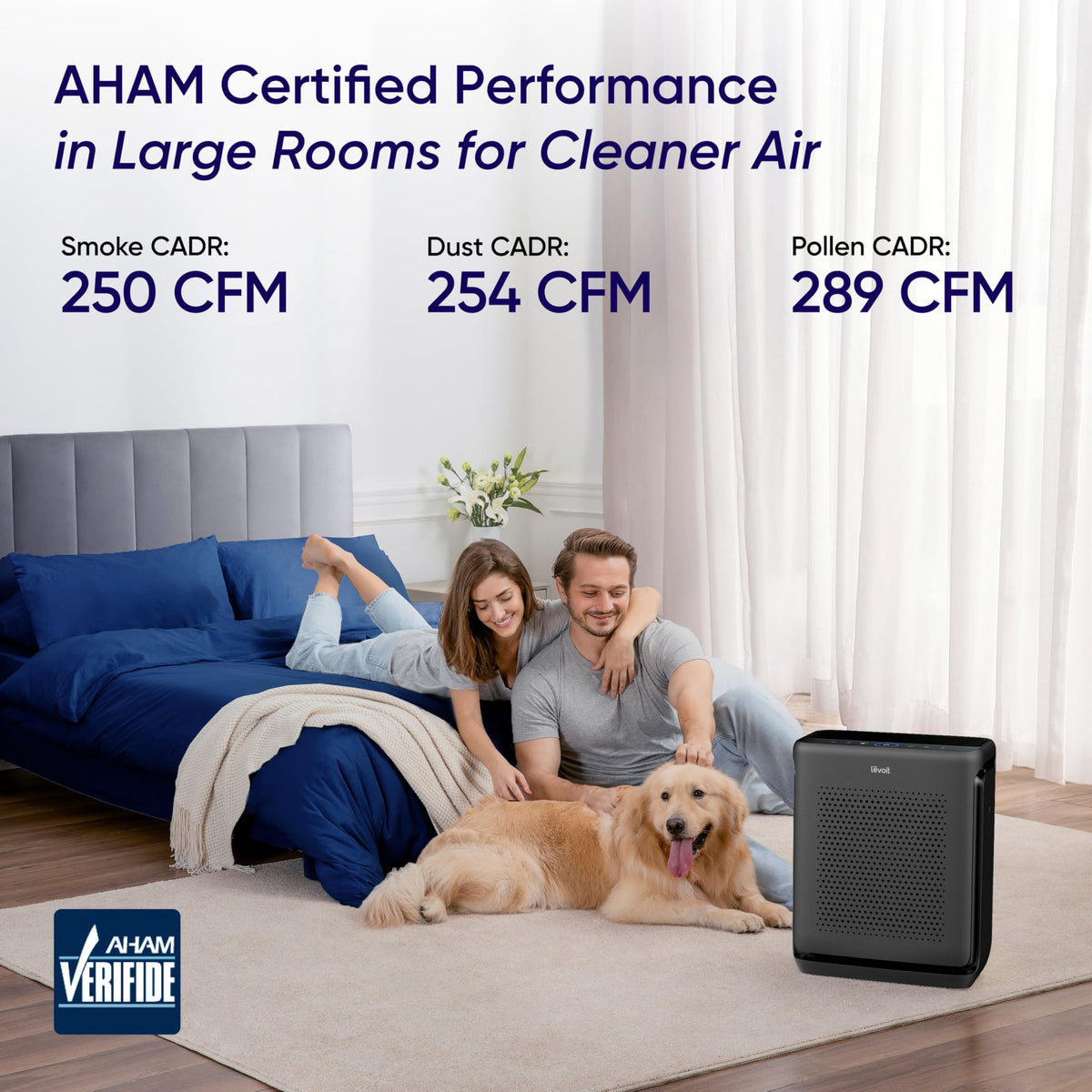 LEVOIT Home Air Filters for Cleaner Pet-Friendly Spaces
