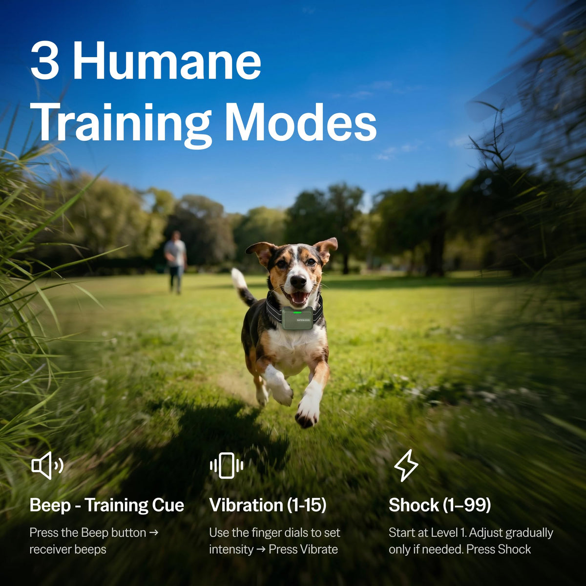 SafeShock™ (Latest Model) - Dog Shock Collar with Remote Control