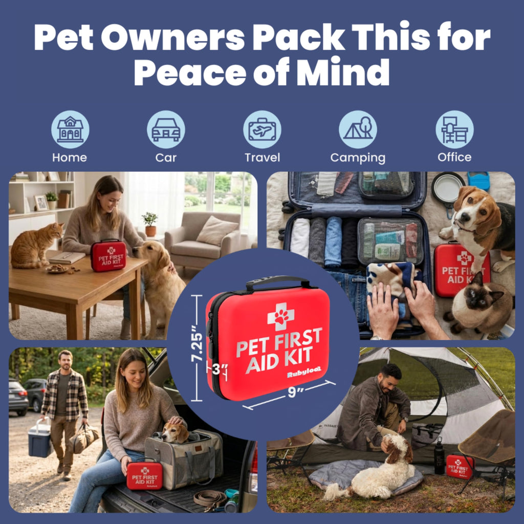 Vet-Approved Dog First Aid Kit with Emergency Essentials