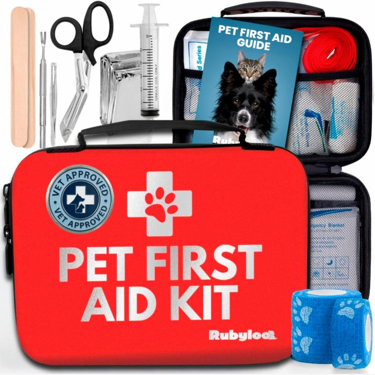 Vet-Approved Dog First Aid Kit with Emergency Essentials
