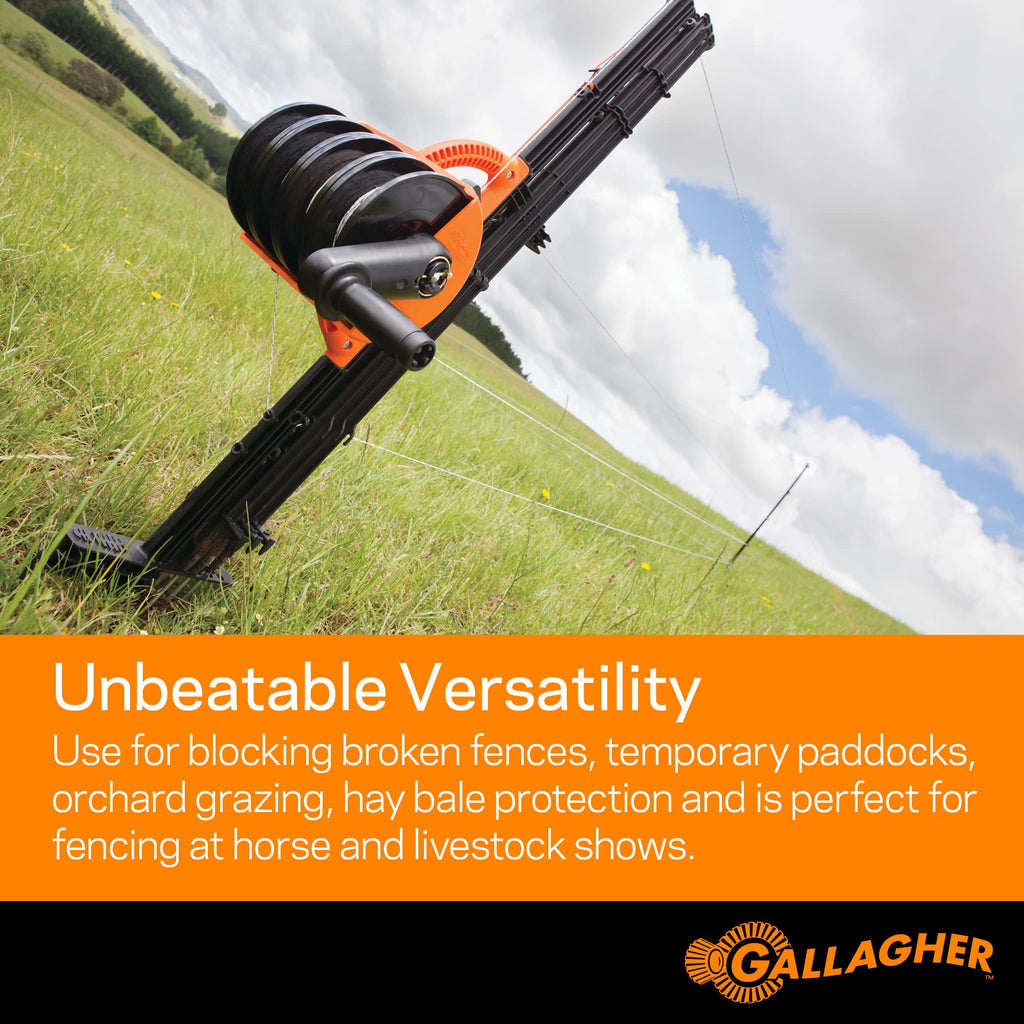 Gallagher Smart Fence 2 Portable Electric Fence for Livestock