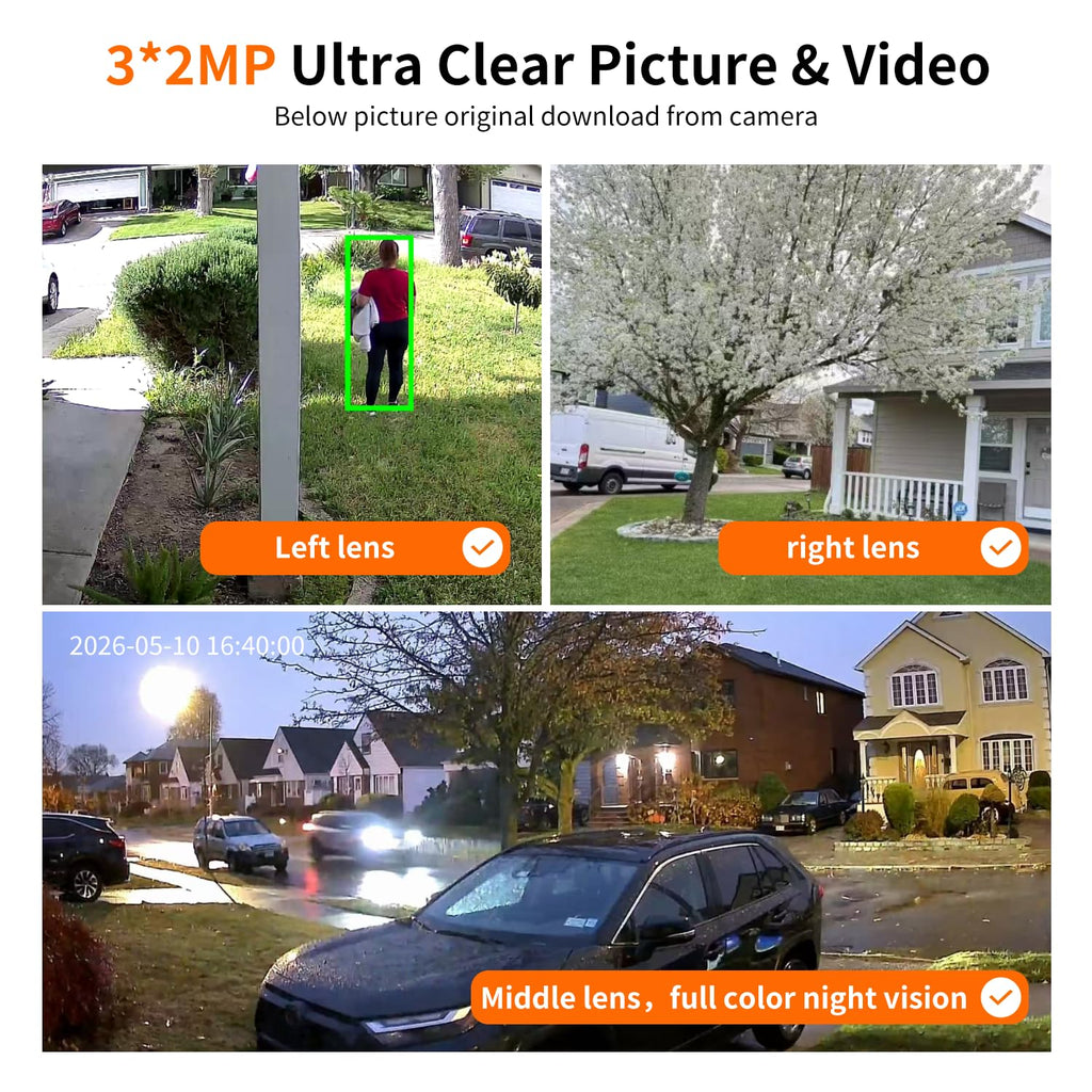 ORAXIUM Outdoor SEUCURITY Solar Camera